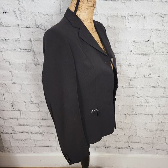 Pikeur skarlet competition jacket Sz S black show blazer A20 - Picture 4 of 5